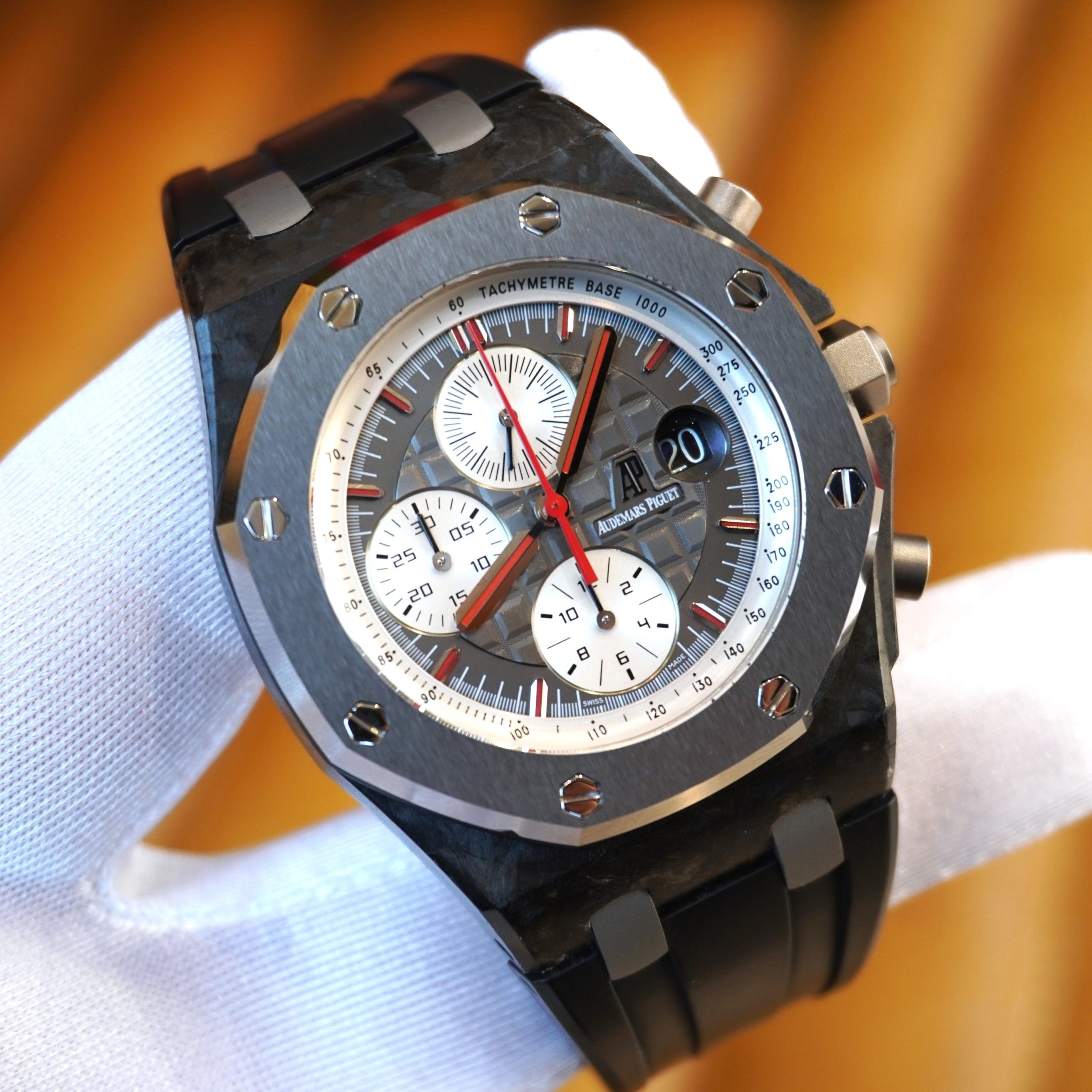 Pre-owned Audemars Piguet Royal Oak Offshore Jarno Trulli Chronograph 42mm 26202AU.OO.D002CA.01