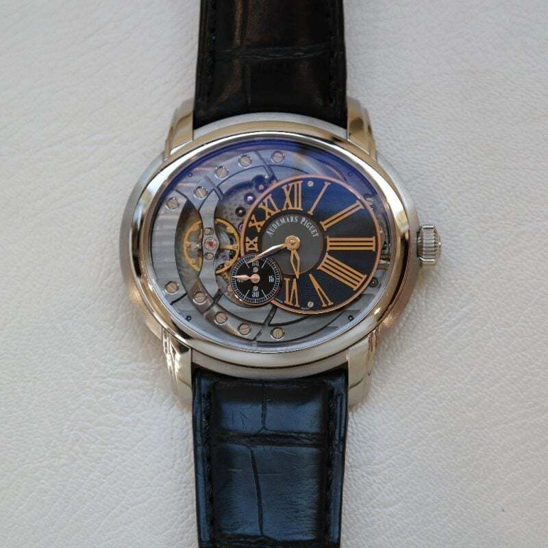Pre-Owned Audemars Piguet Millenary 4101 47mm 15350ST.OO.D002CR.01