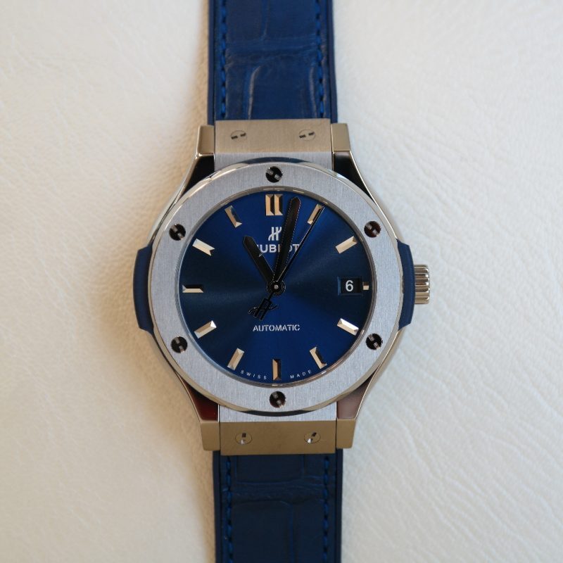 Pre-Owned Hublot Classic Fusion Titanium 38mm 565.NX.7170.LR