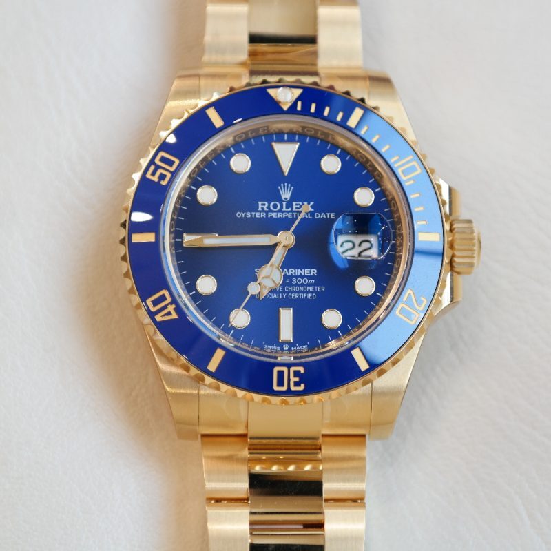 Pre-owned Rolex Submariner Full Yellow Gold 41mm 126618LB