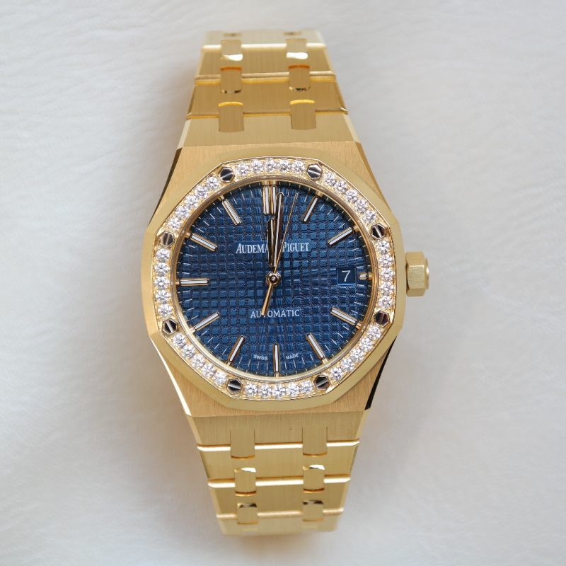 Pre-owned Audemars Piguet Royal Oak Yellow Gold 37mm 15451BA.ZZ.1256BA.01