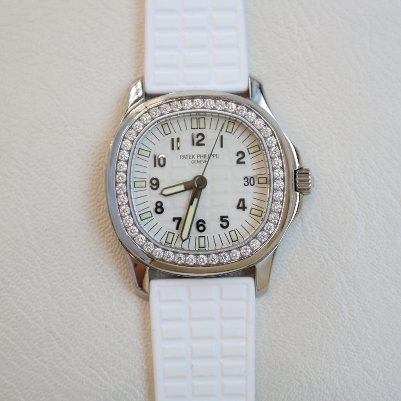 Pre-owned Patek Philippe Aquanaut Luce Lady Steel 28mm Ref-4961