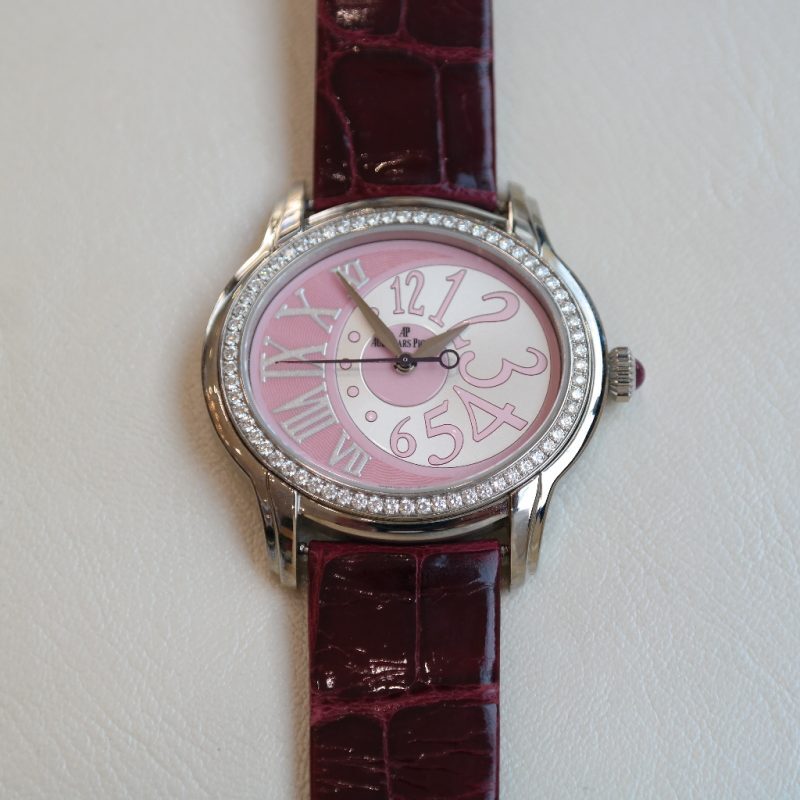 Pre-Owned Audemars Piguet Millenary Steel 39mm Diamond-Bezel Set