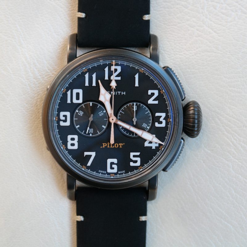 Pre-Owned Zenith Pilot Type 20 Chronograph Men's Watch 11.2432.4069/21.C900