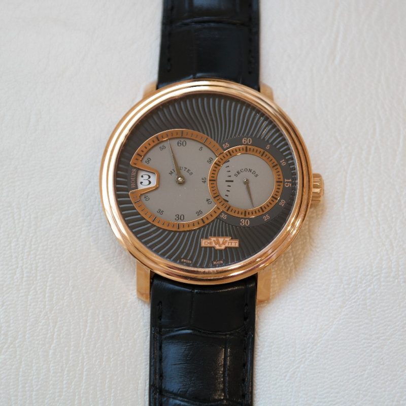 Pre-Owned DeWitt Classic Jumping Hour 40mm CLA.HSA.005