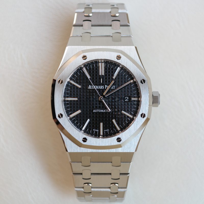 Pre-owned Audemars Piguet Royal Oak Steel 41mm 15400ST.OO.1220ST.01