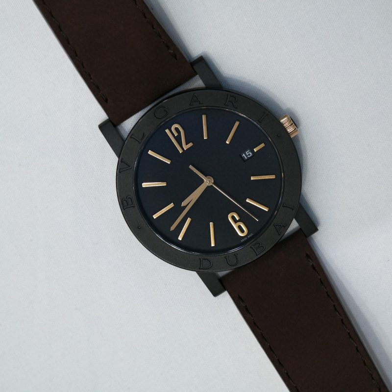 Pre-Owned BVLGARI Cities Special Edition Dubai Automatic Men's Watch 103225 - Image 2