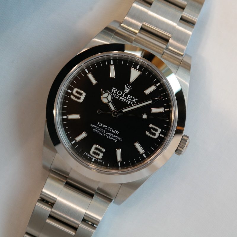 Pre-owned Rolex Explorer 39mm Oystersteel 214270 - Image 2