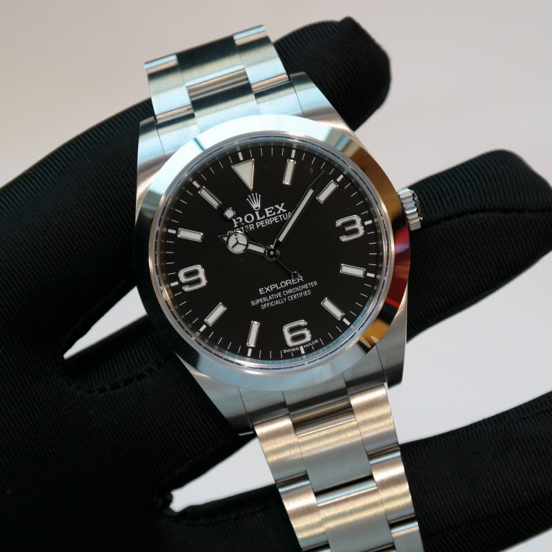 Pre-owned Rolex Explorer 39mm Oystersteel 214270 - Image 3