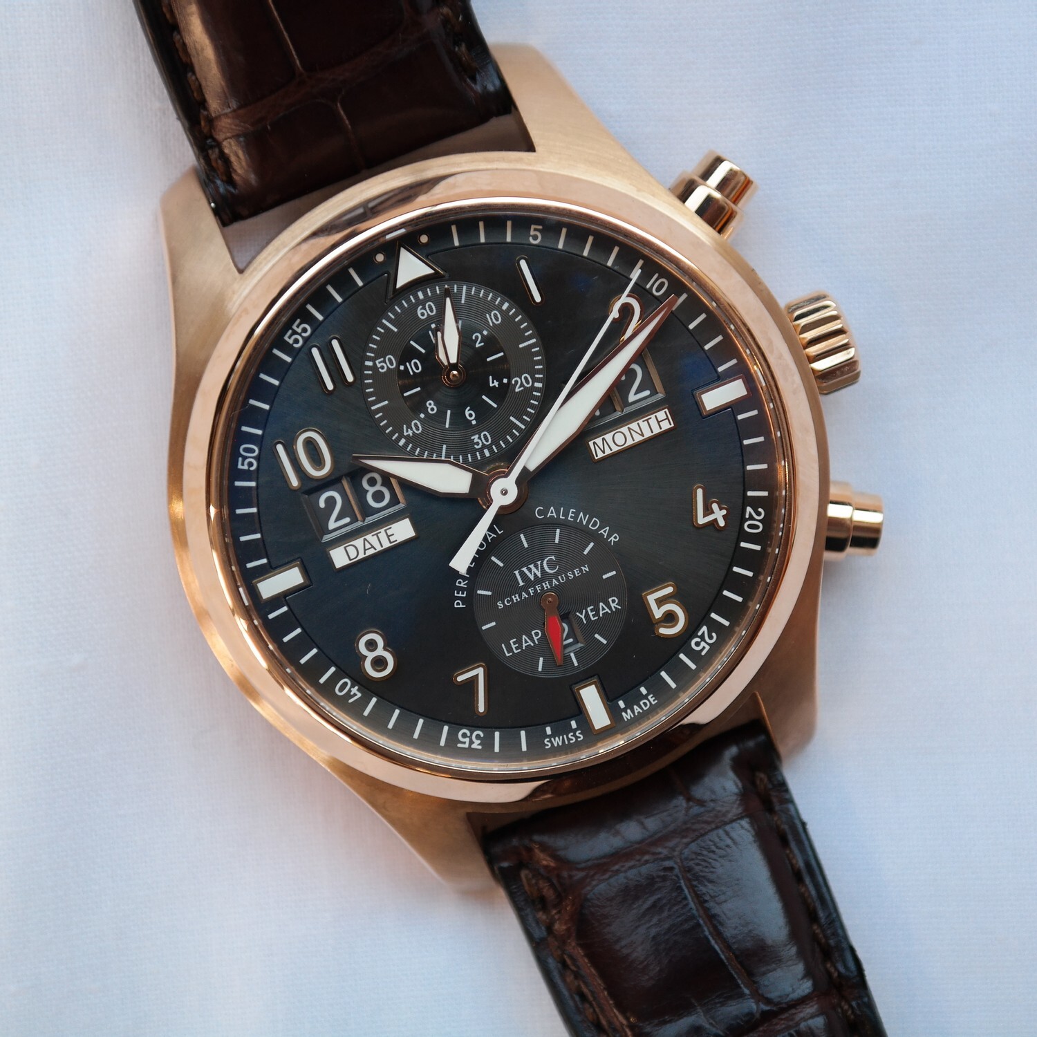 PILOT'S WATCH SPITFIRE PERPETUAL CALENDAR DIGITAL DATE-MONTH