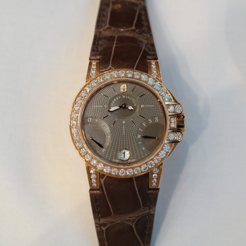 Harry Winston Ocean Lady Biretrograde 36mm Ladies Watch