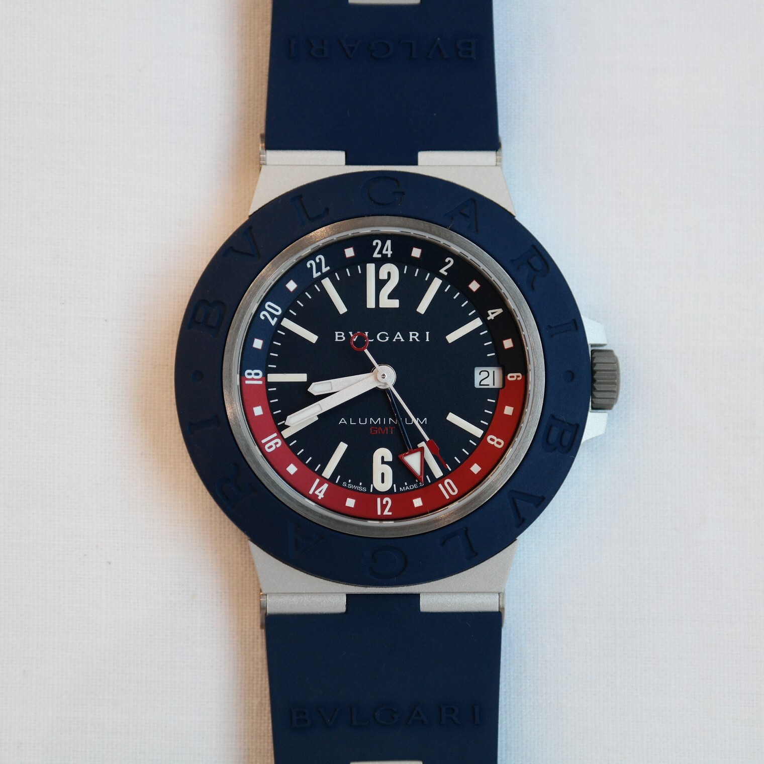 BVLGARI ALUMINIUM WATCH