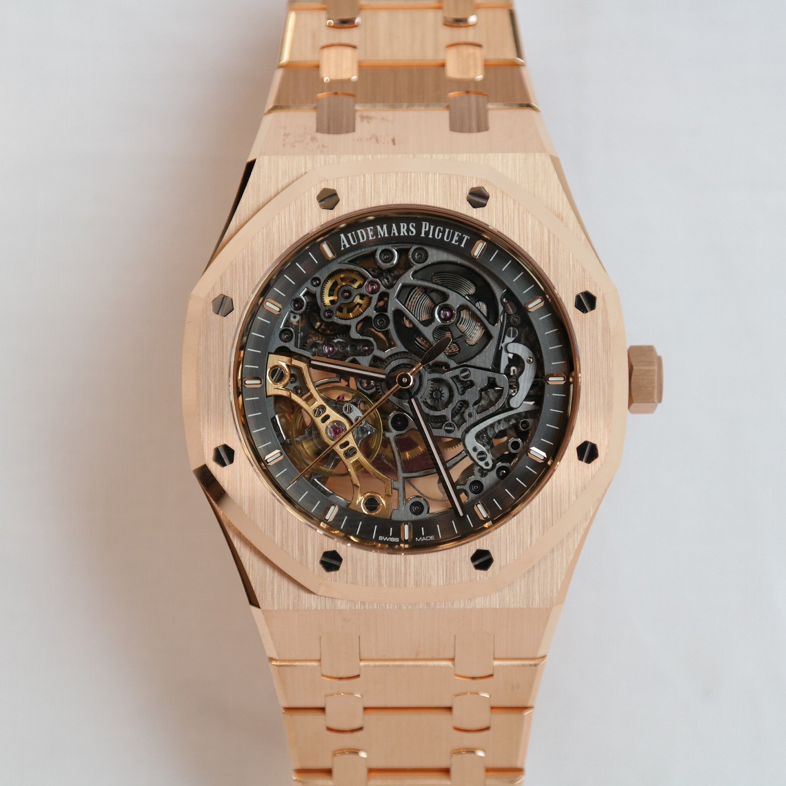 ROYAL OAK DOUBLE BALANCE WHEEL OPENWORKED Ref. 15407OR.OO.1220OR.01