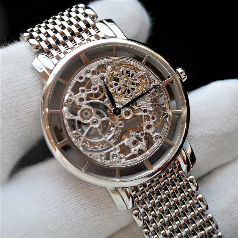Patek Philippe Complicated 5180/1G-001 Skeleton Dial 39mm 18K White Gold Men’s Watch