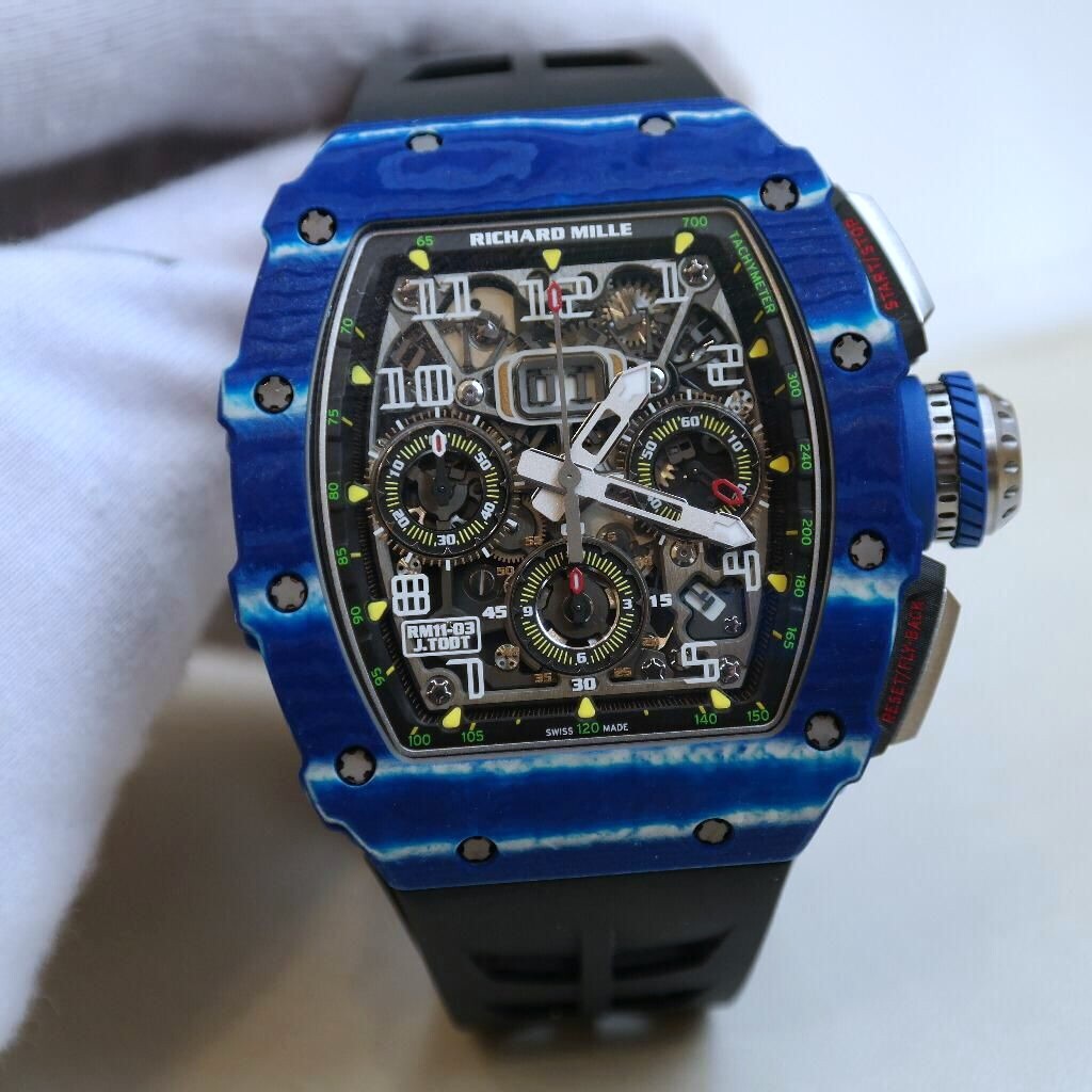 Pre-owned Richard Mille RM 11-03 Jean Todt 50th Year Anniversary Limited Edition Men's Watch