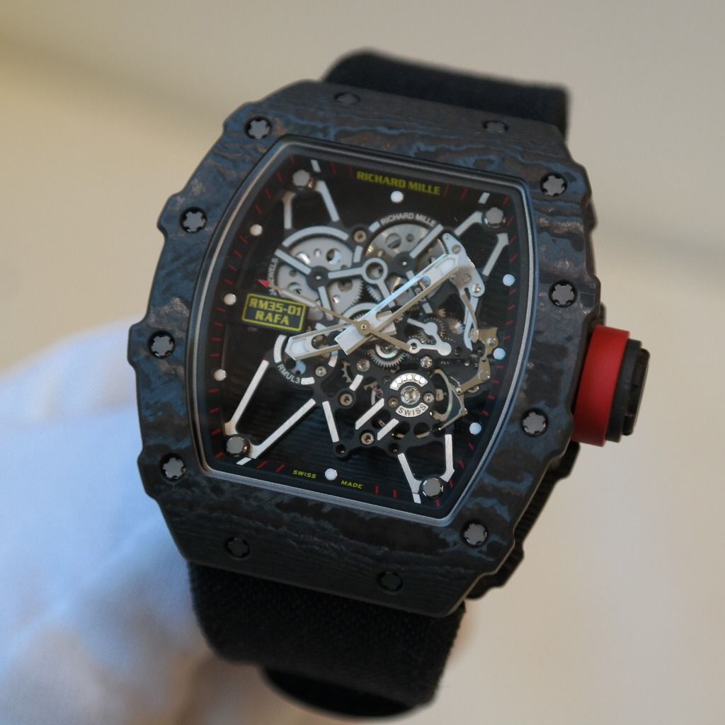 Pre-owned Richard Mille RM 35-01 Carbon NTPT Rafael Nadal