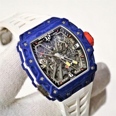 Pre-owned Richard Mille RM 35-03 Blue NTPT Automatic Rafael Nadal