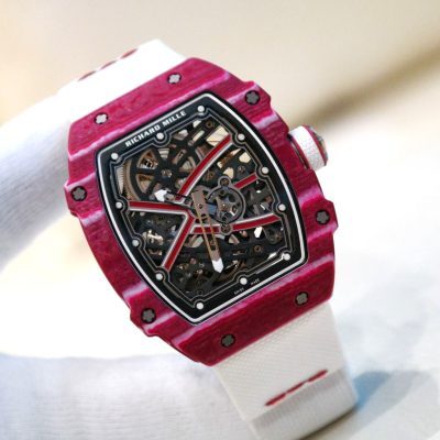 Pre-owned Richard Mille RM 67-02 High Jump Purple Men's Watch