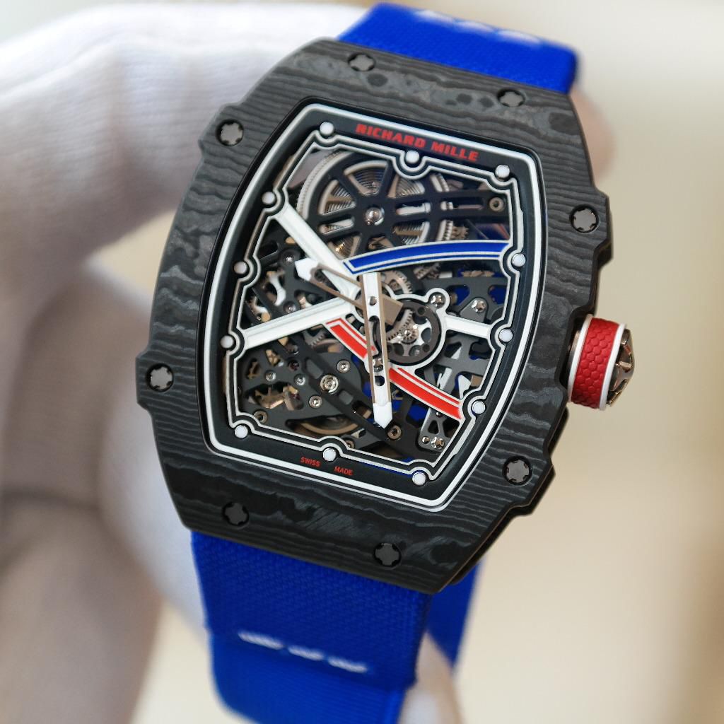 Pre-owned Richard Mille RM 67-02 Sebastien Ogier Carbon TPT