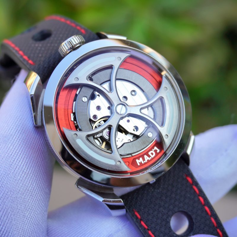Pre-Owned MB&F M.A.D.1 Edition 1 Red 42mm Stainless Steel Men's Watch - Image 2
