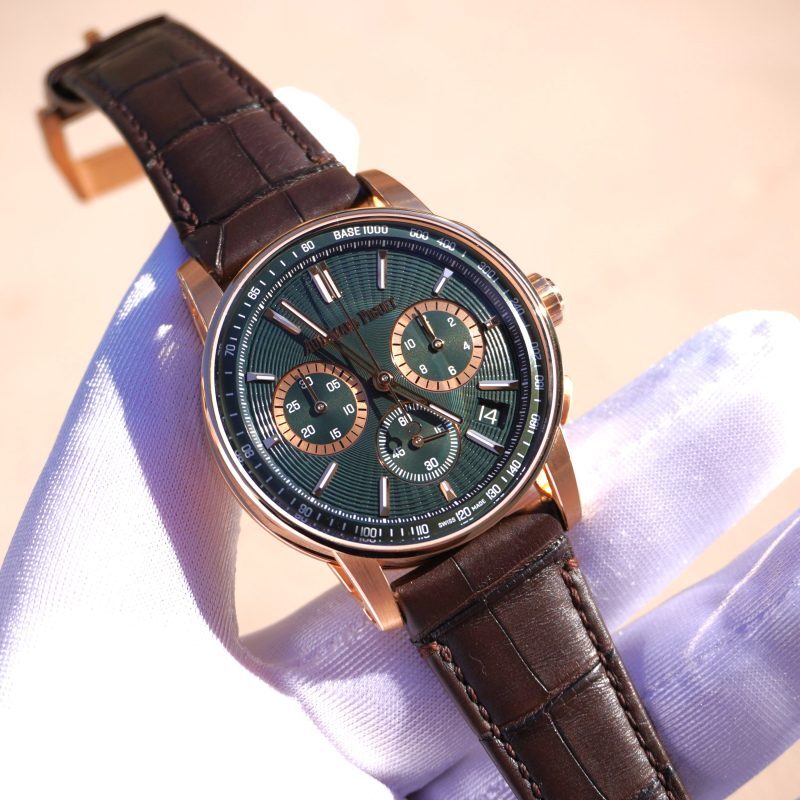 Pre-Owned Audemars Piguet Code 11.59 Self-Winding Chronograph 41mm Rose Gold Men's Watch 26393OR.OO.A056KB.01