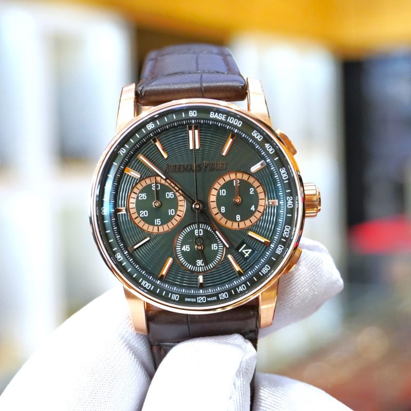 Pre-Owned Audemars Piguet Code 11.59 Self-Winding Chronograph 41mm Rose Gold Men's Watch 26393OR.OO.A056KB.01