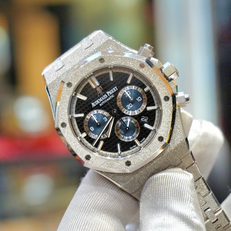 Pre-Owned Audemars Piguet Royal Oak Chronograph Frosted White Gold Ltd Editon 26331BC.GG.1224BC.03