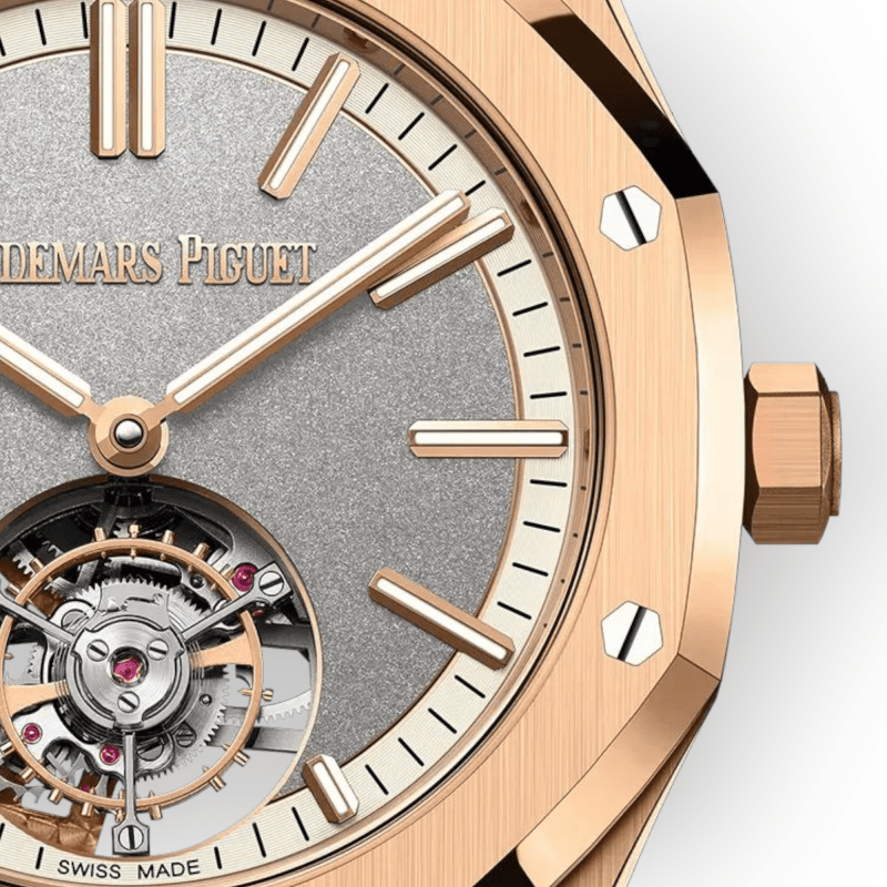 Pre-Owned Audemars Piguet Royal Oak Self-Winding Flying Tourbillion 41mm Rose Gold 26730OR.O0.1320OR.05 - Image 2