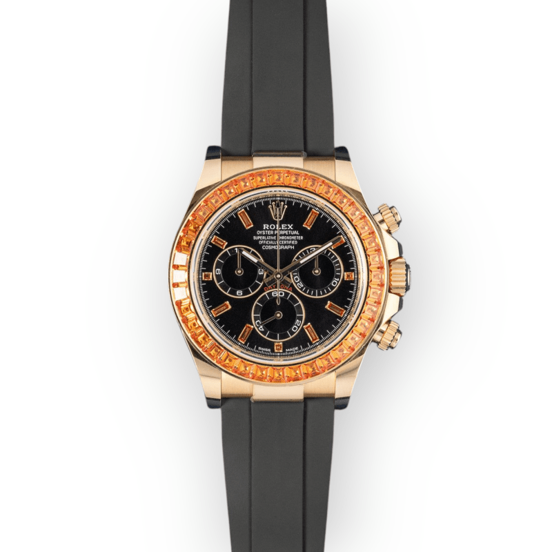 Pre-Owned Rolex Cosmograph Daytona 40mm Orange Sapphire 116588SACO