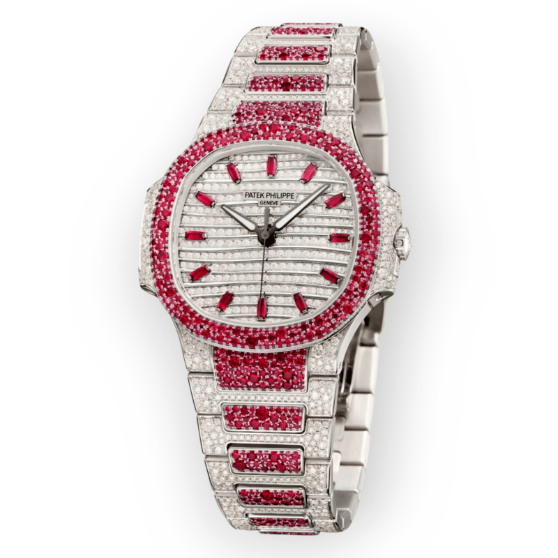 Pre-Owned Patek Philippe Nautilus Haute Joaillerie White Gold  7118/1452G - Image 6