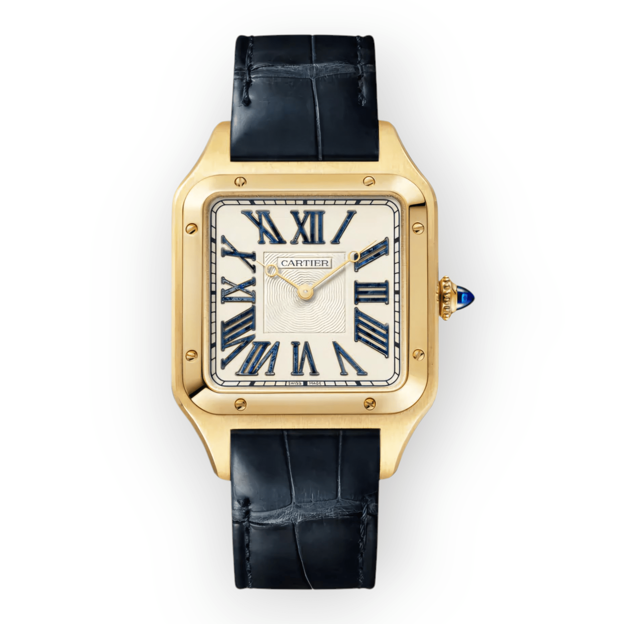 Pre-Owned Cartier Santos Dumount Rose Gold XL